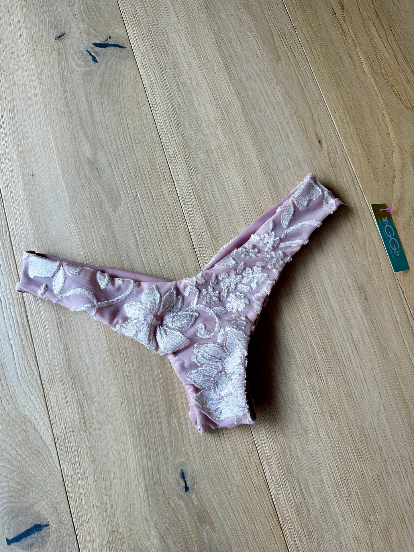 Velvet Floral x Dusty Rose Very Cheeky S