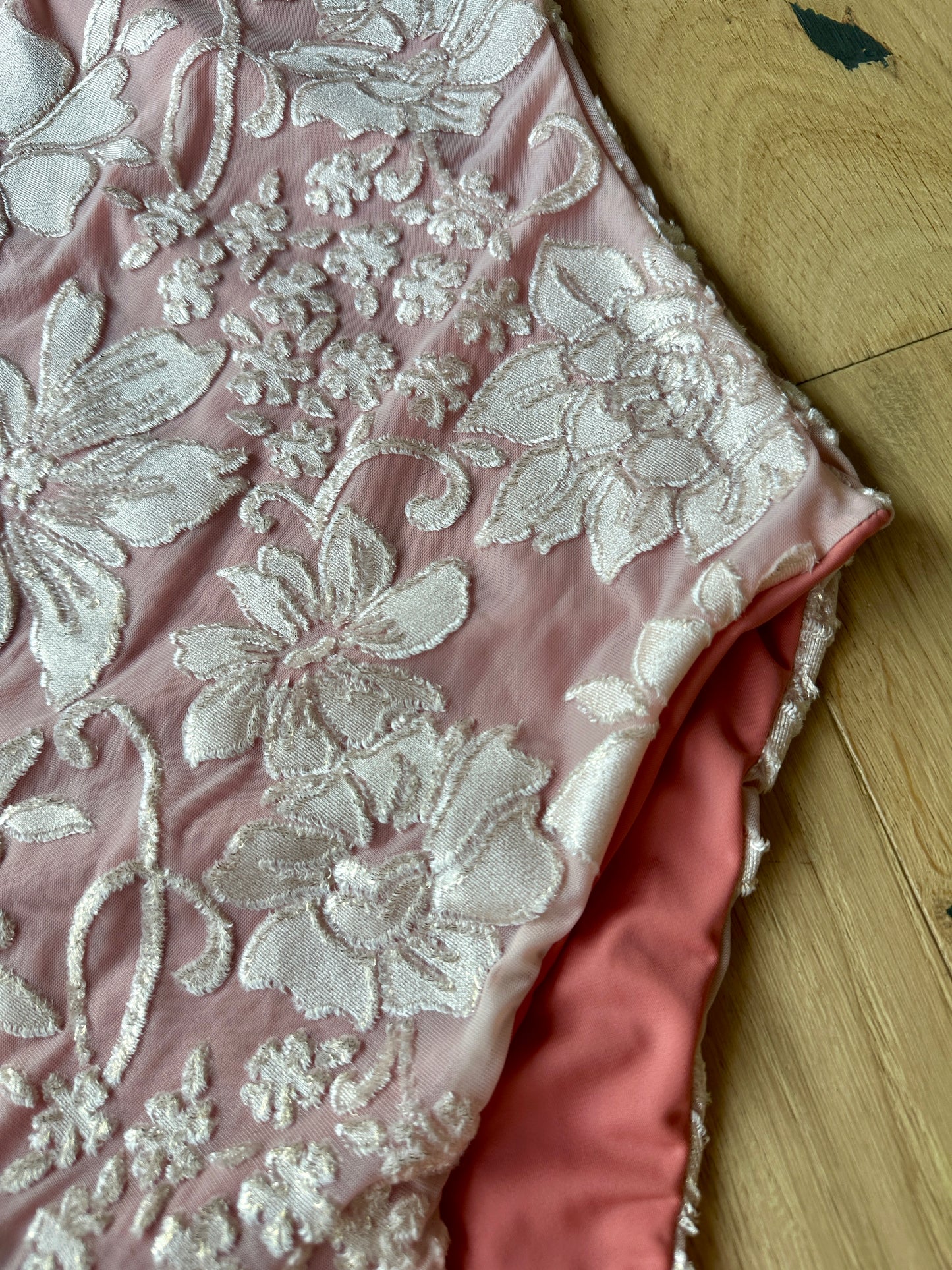 Velvet Floral x Blush One Piece M