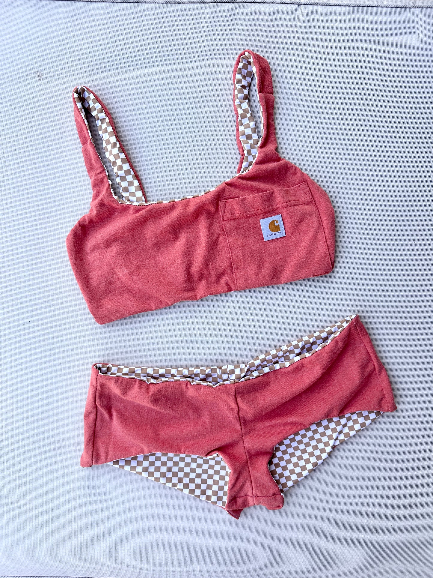 Strawberry Shortcake x Checker Boyshort Lounge Set