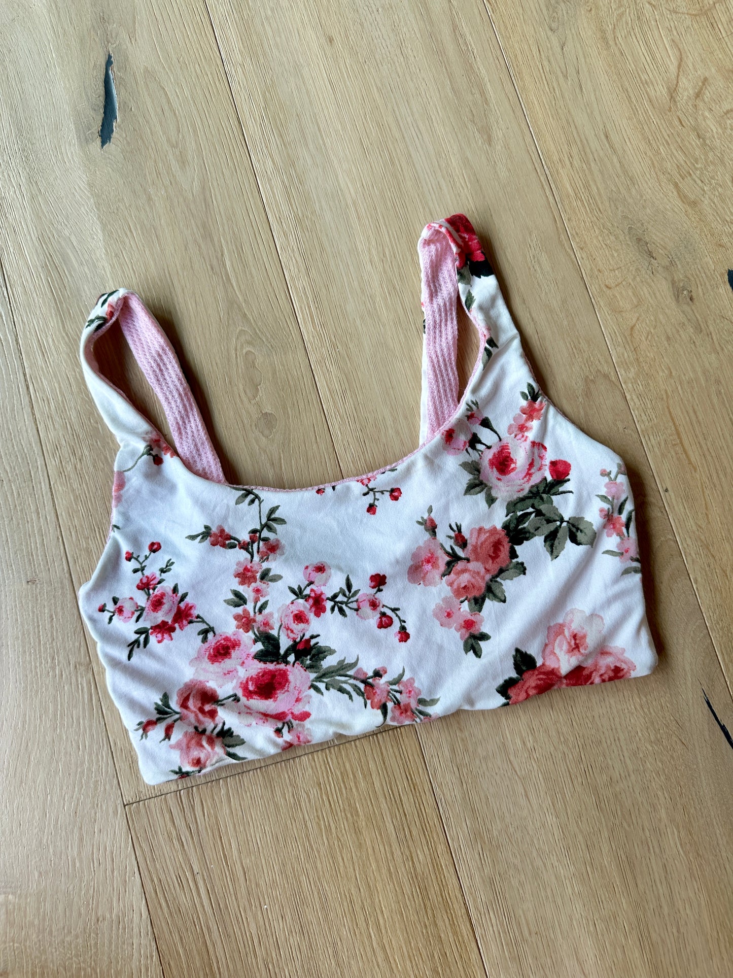 Rosebud x Waffle Knit Lounge Bralette