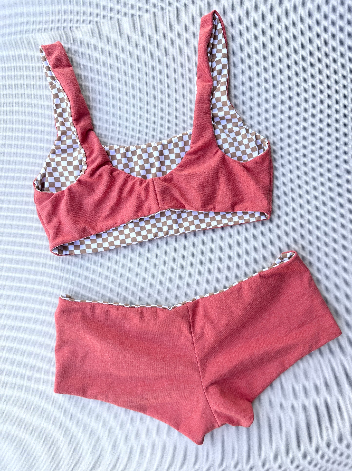 Strawberry Shortcake x Checker Boyshort Lounge Set