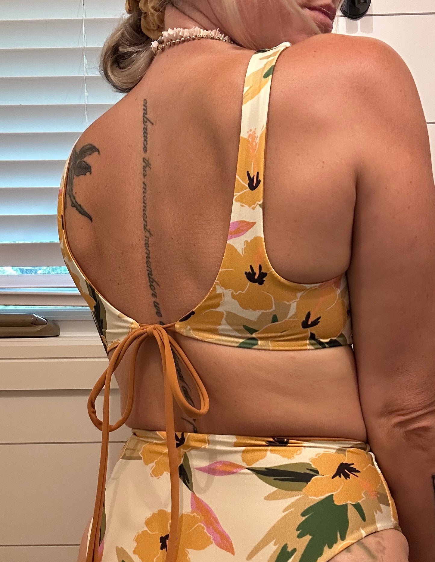 Hibiscus x Chai Adjustable Sport Top