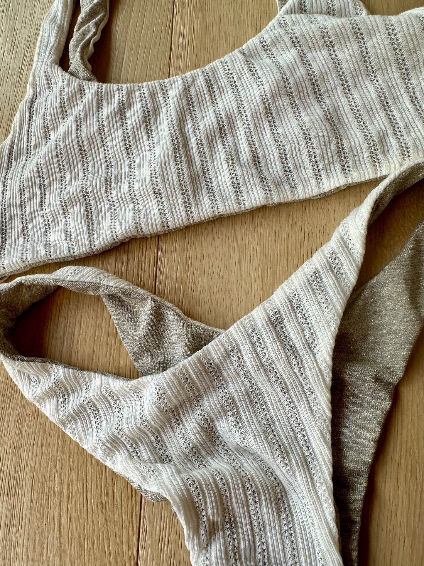 Cream/Beige Knit Lounge Set