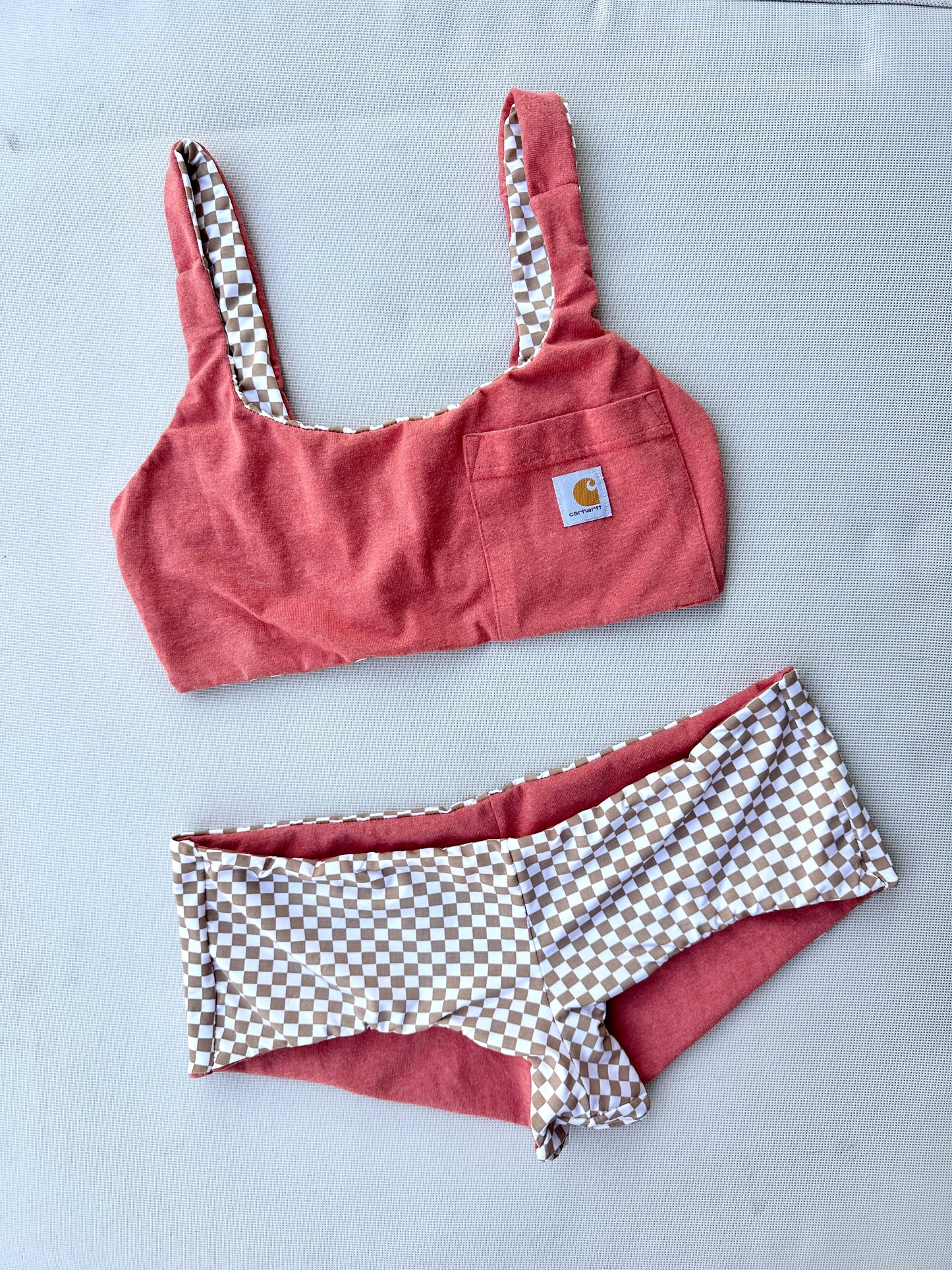 Strawberry Shortcake x Checker Boyshort Lounge Set