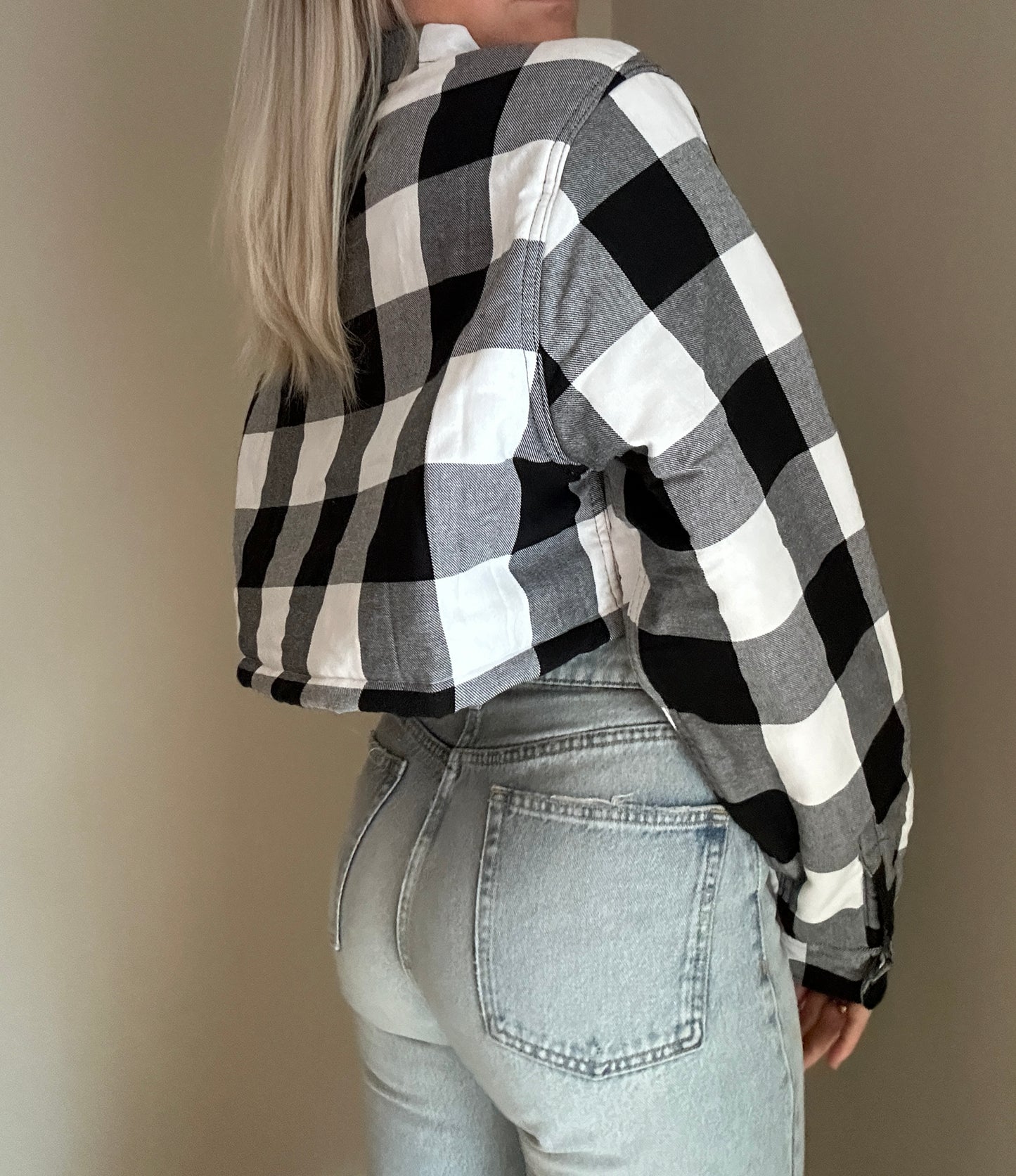 Buffalo Plaid Quilted Flannel Rework