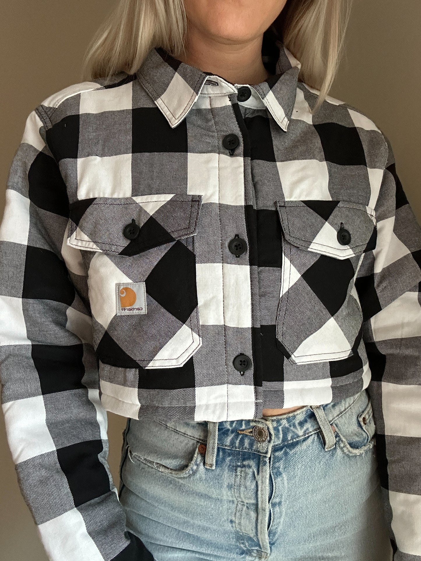 Buffalo Plaid Quilted Flannel Rework