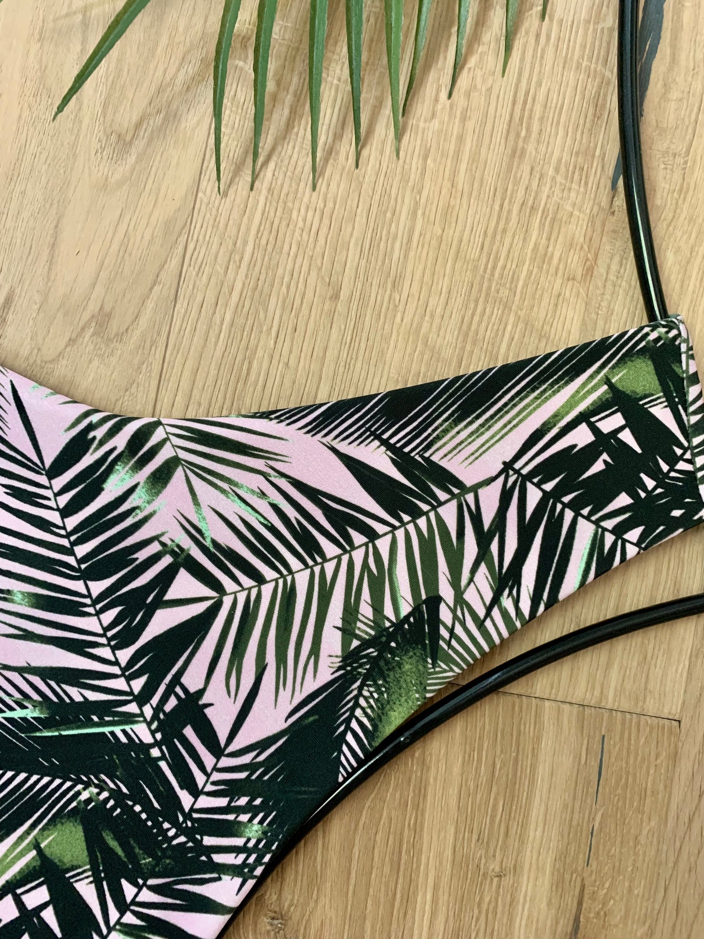 READY TO SHIP Olive x Palms Scrunchless Cheeky Bottom