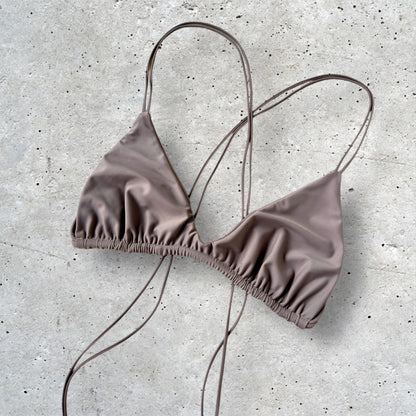 Iced Mocha String Scoop Top