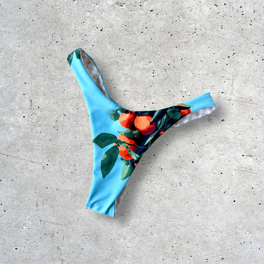 Tangerine x Gingham Minimal Cheeky