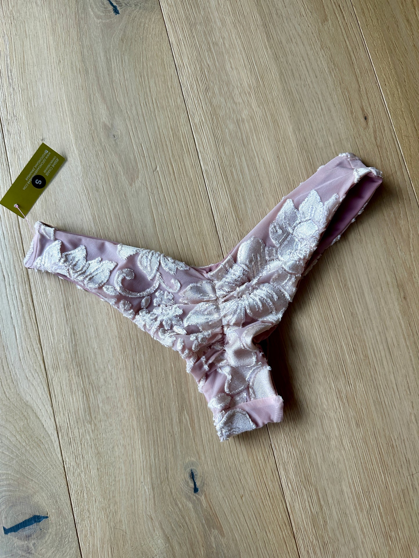 Velvet Floral x Dusty Rose Very Cheeky S