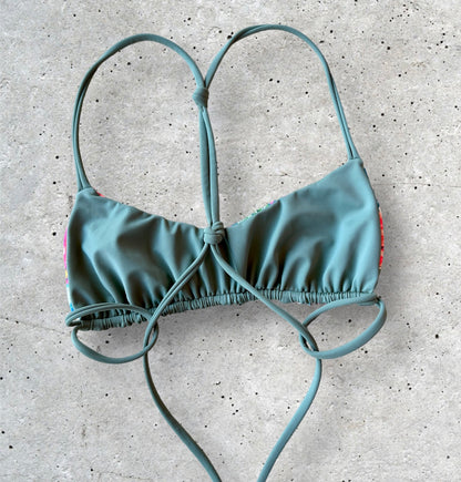 Passionflower x Olive Knotty Scoop Top