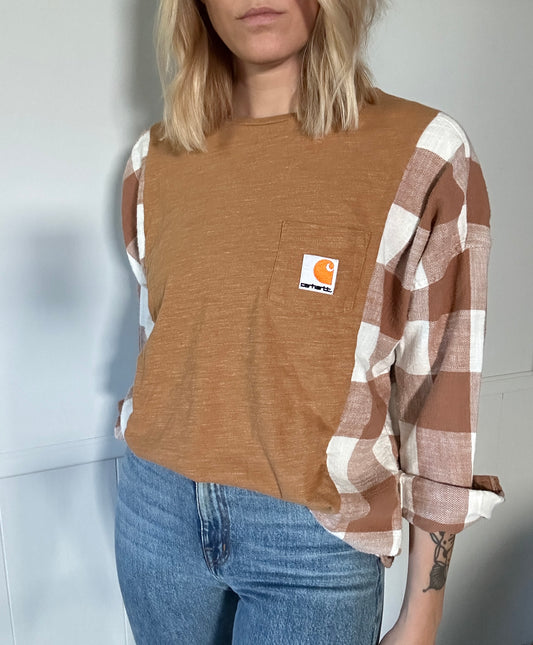 Caramel x Cream Flannel Rework