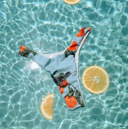 Tangerine x Gingham Minimal Cheeky