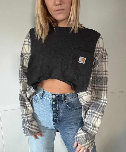 Sleigh Ride x Charcoal Flannel Rework