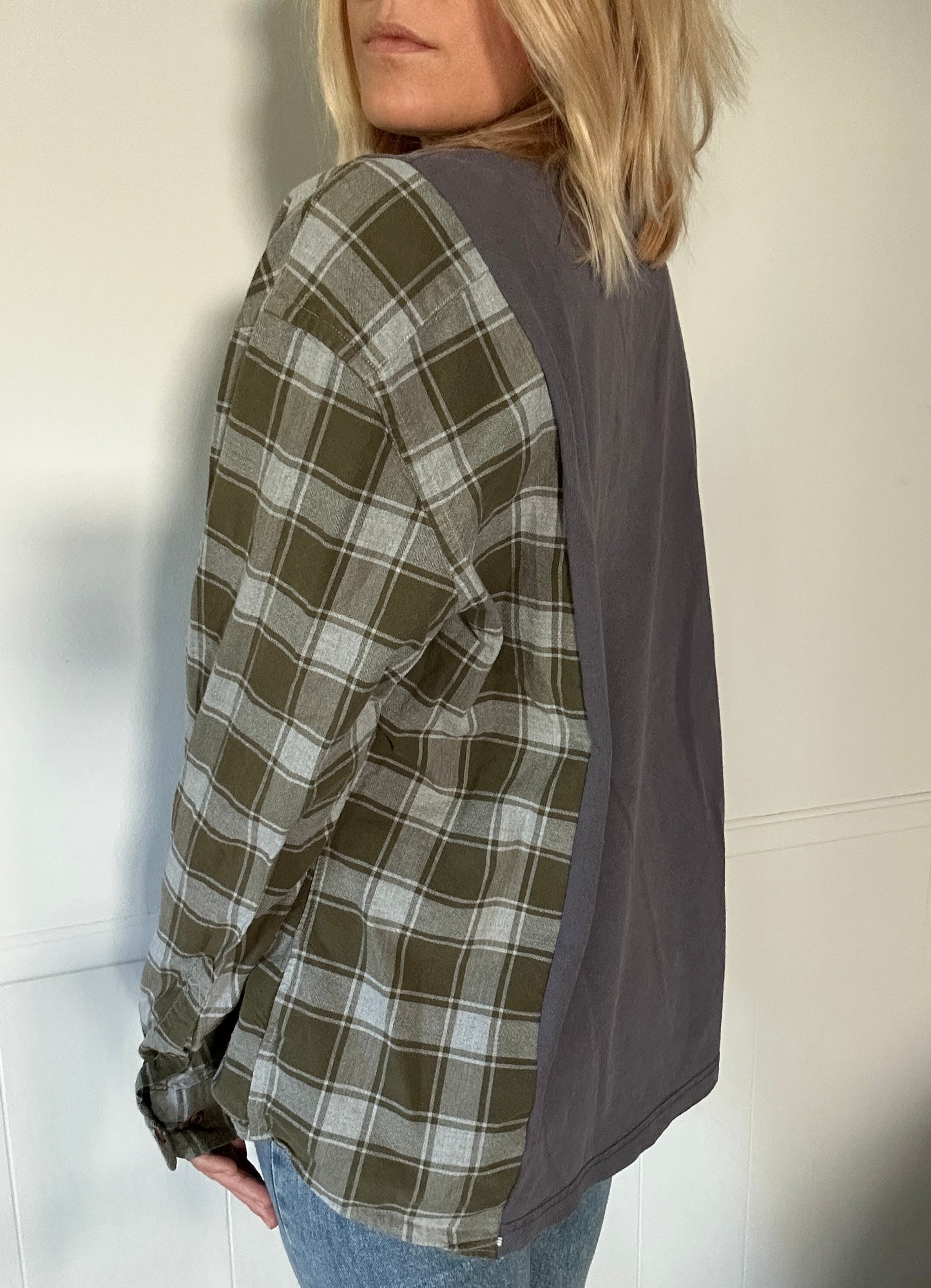 Winter Spruce x Navy Flannel Rework