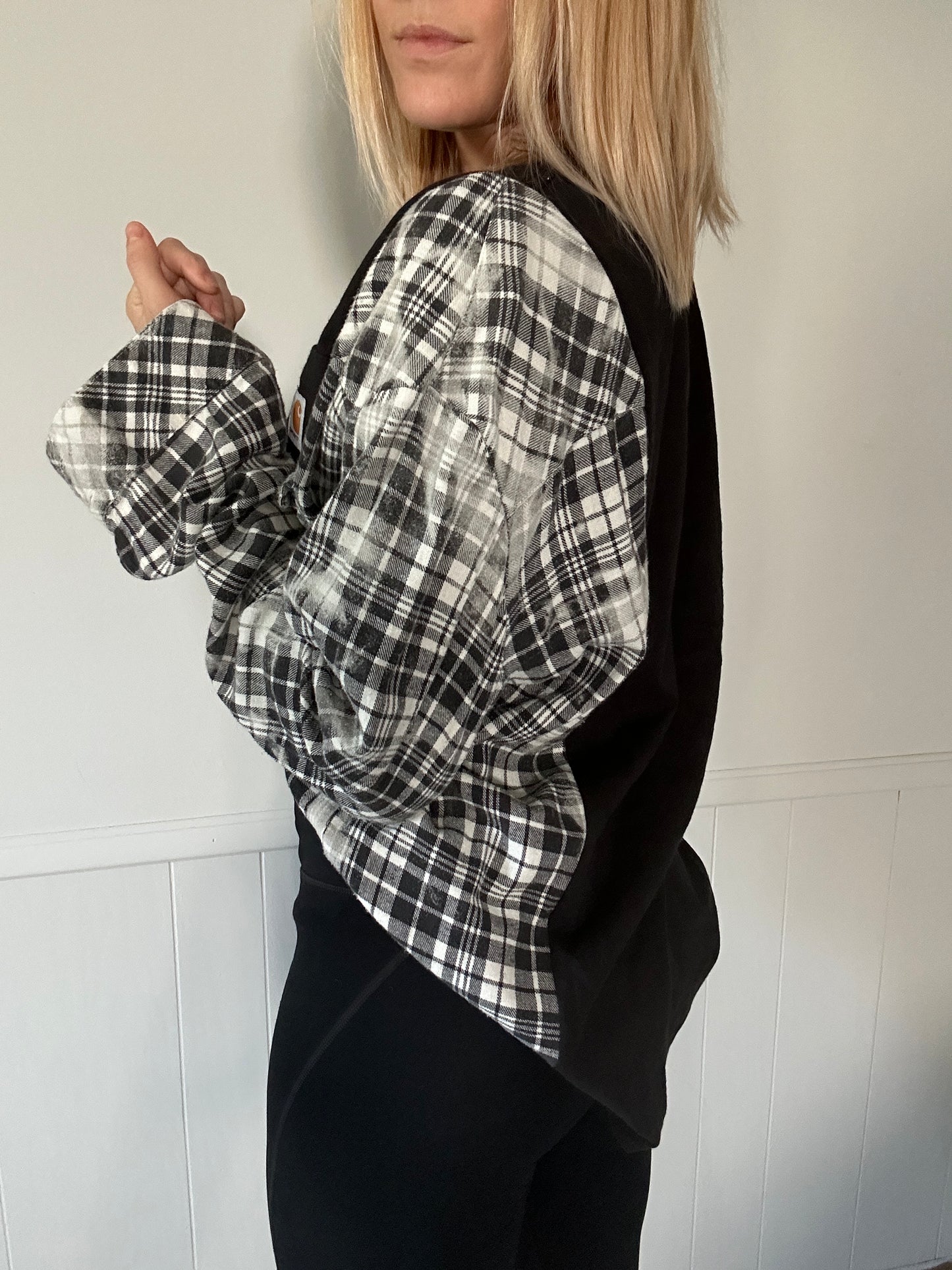 Fresh Pow x Jet Black Flannel Rework
