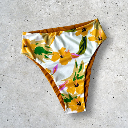 Hibiscus x Chai 80’s High Cut Bottom