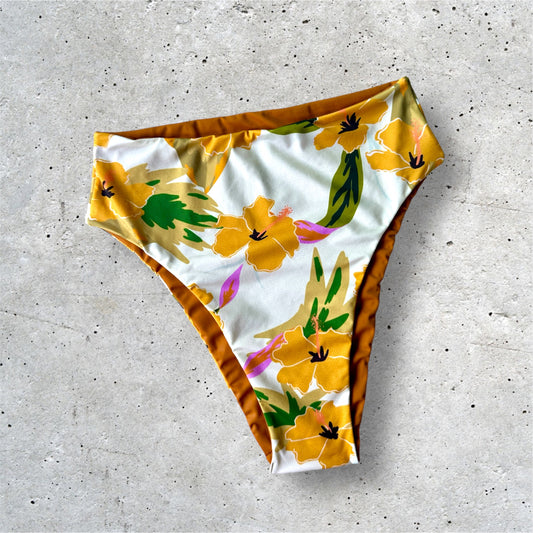 Hibiscus x Chai 80’s High Cut Bottom