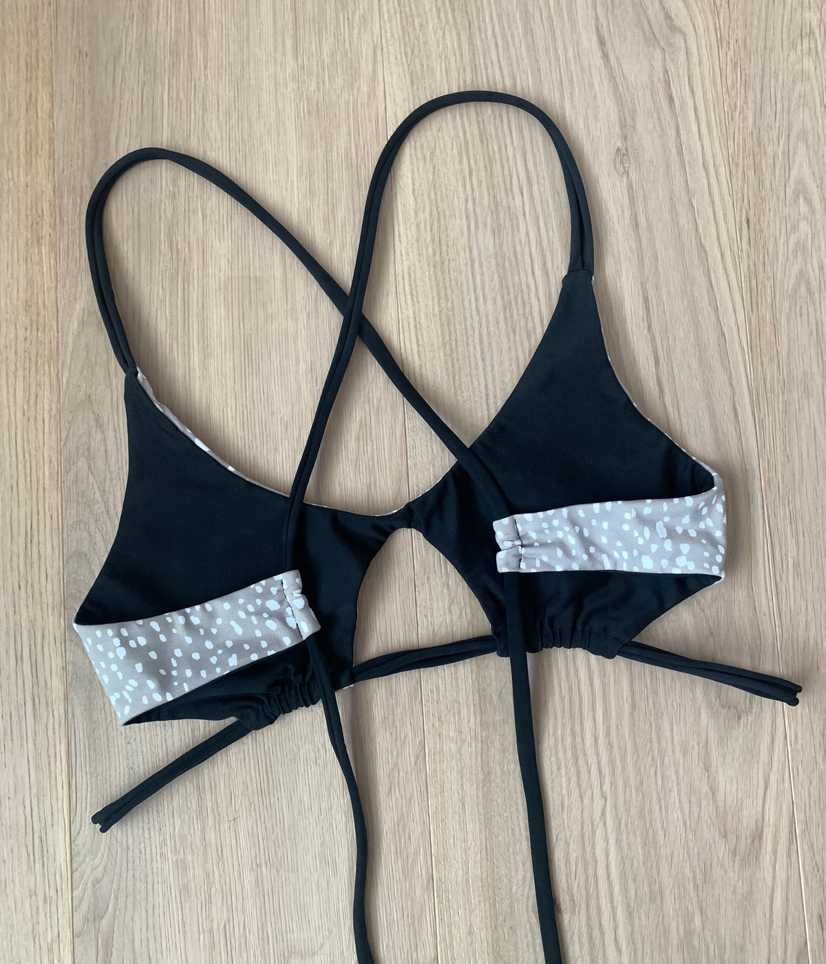Black x Adobe Cut Out Top