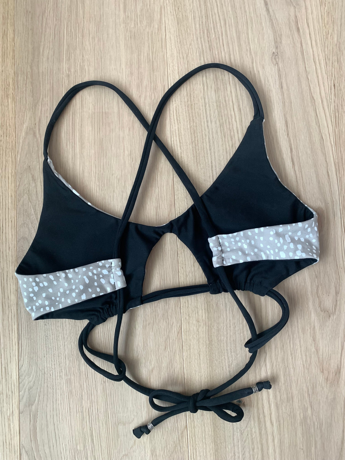 Black x Adobe Cut Out Top