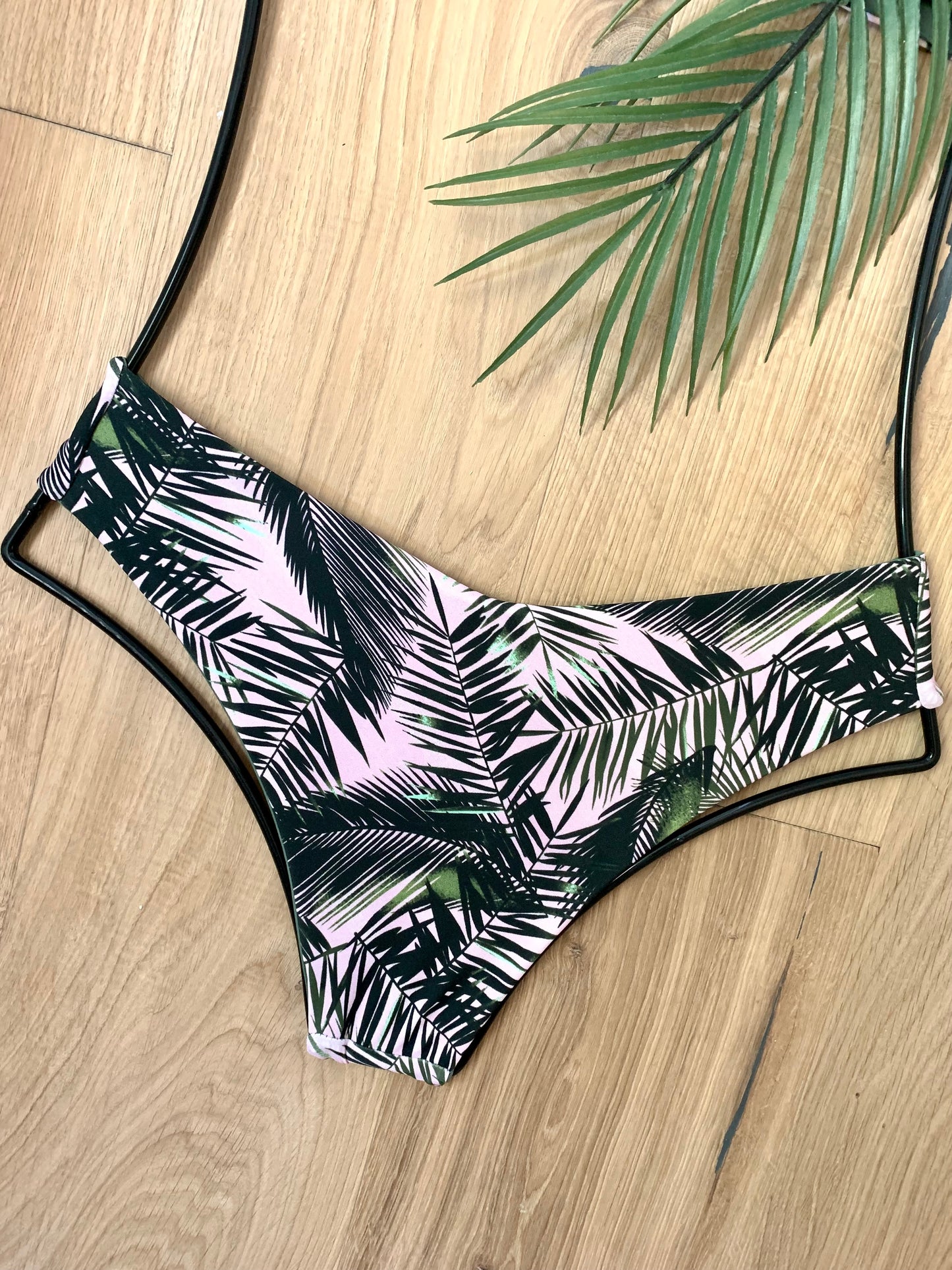 READY TO SHIP Olive x Palms Scrunchless Cheeky Bottom