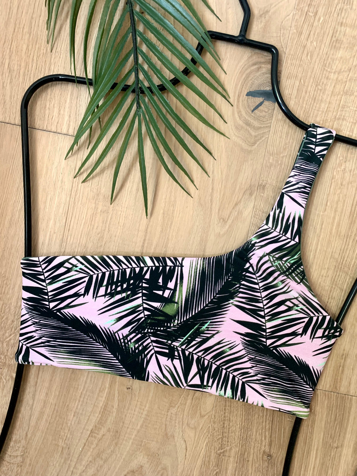 READY TO SHIP Olive x Palms One Shoulder Top